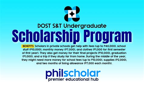 accredited school of dost|S&T Scholarship Program .